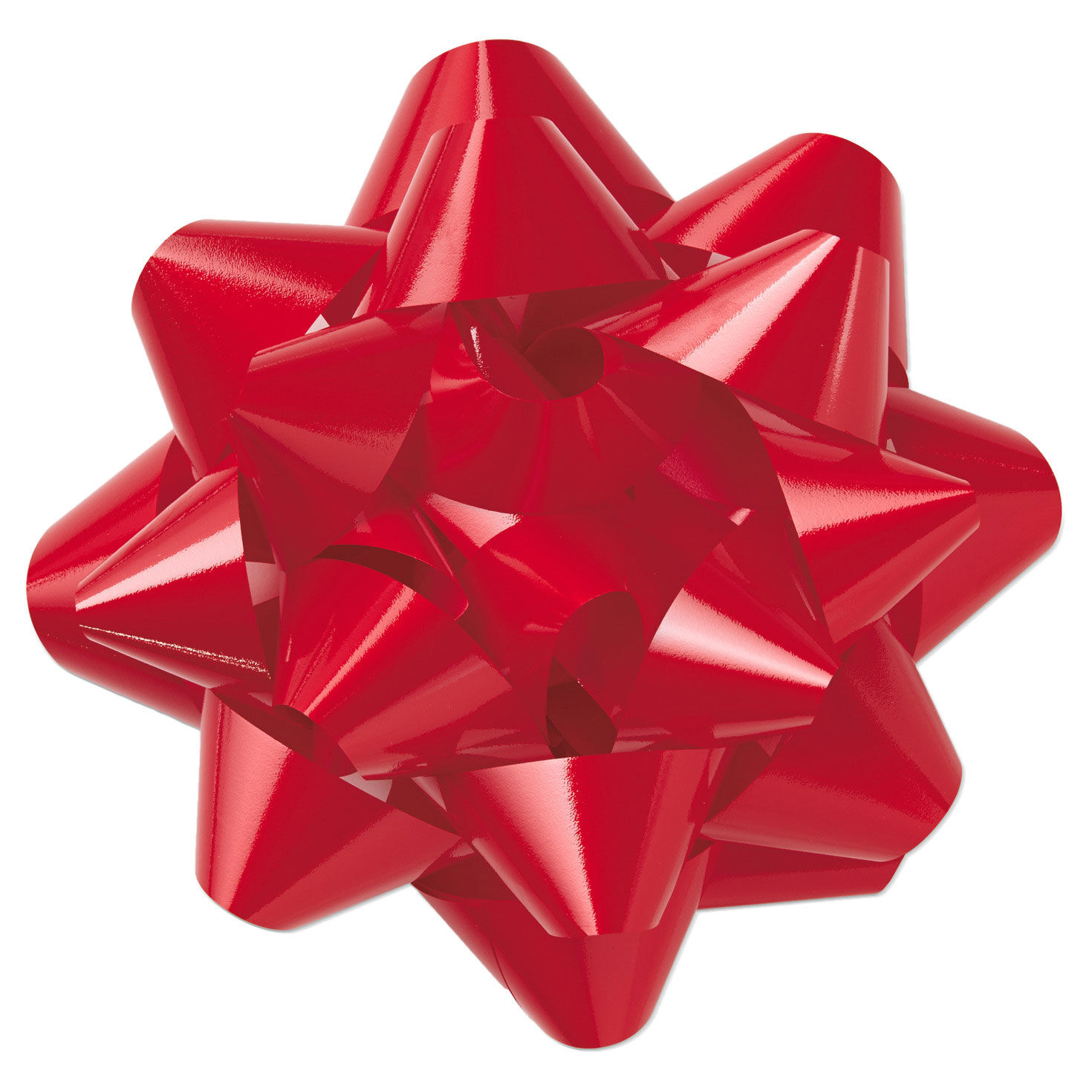 Giant Red High Gloss Gift Bow, 11"