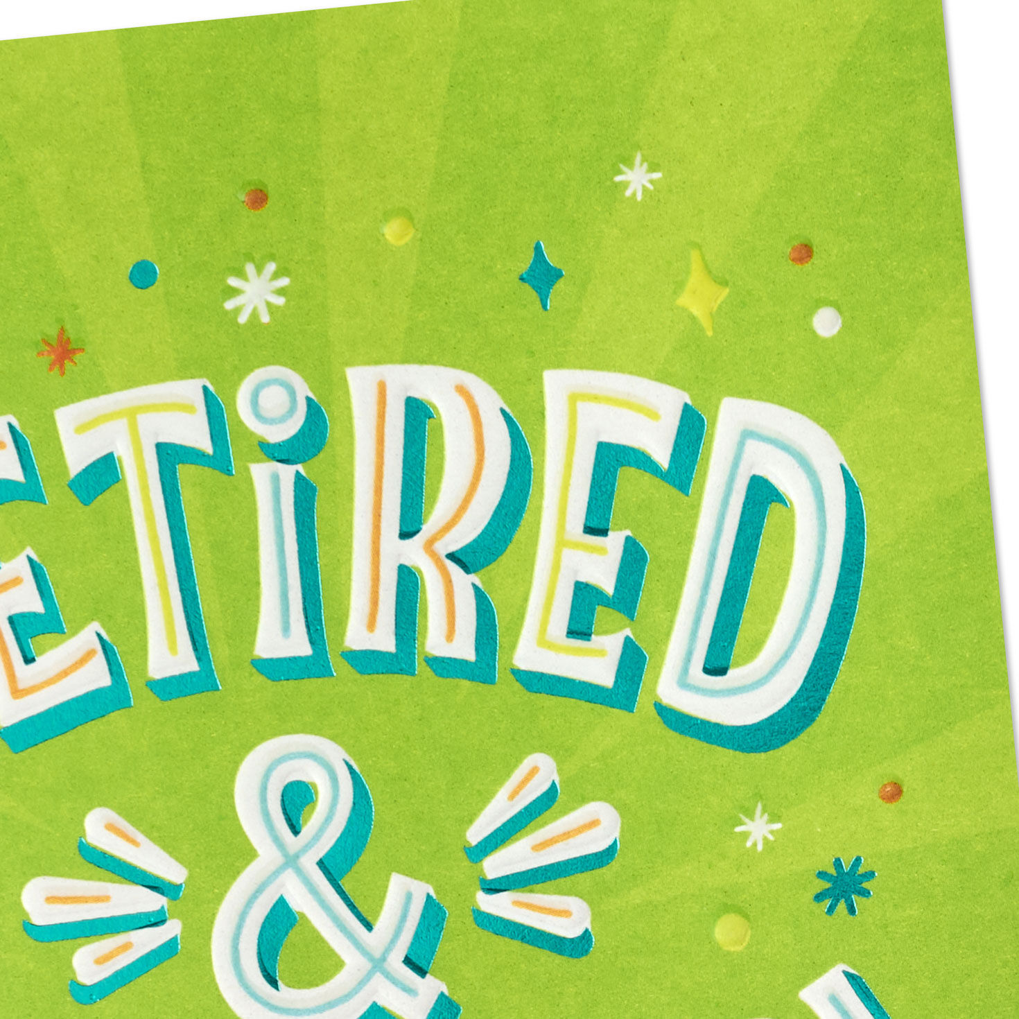 Retired and Admired Retirement Card for only USD 4.59 | Hallmark