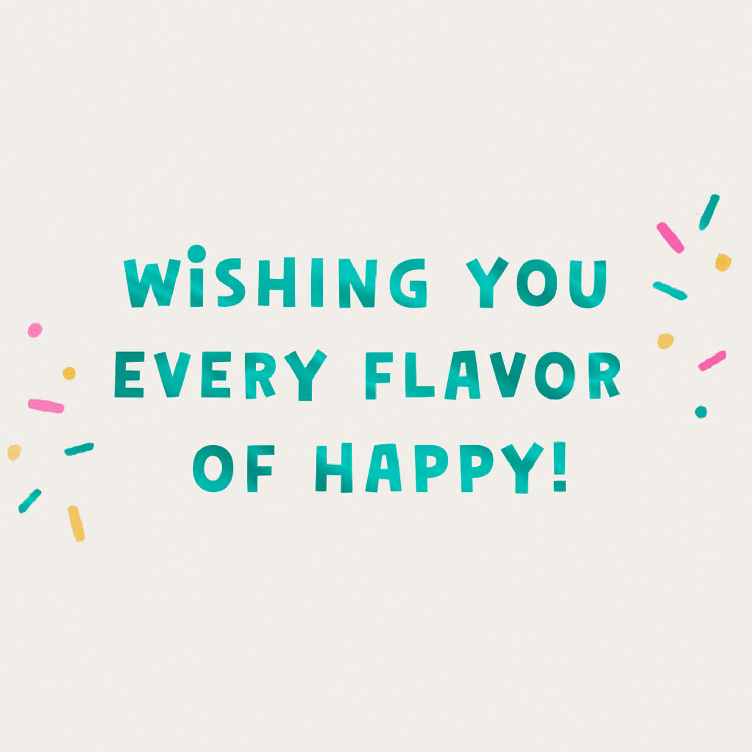 Ice-Cream Cone and Confetti Kids Birthday Card Sentiment image number 2