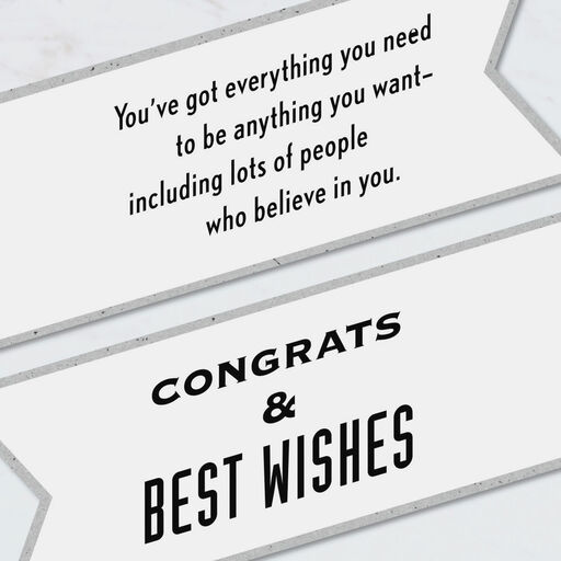 You Have So Much Potential College Graduation Card, 