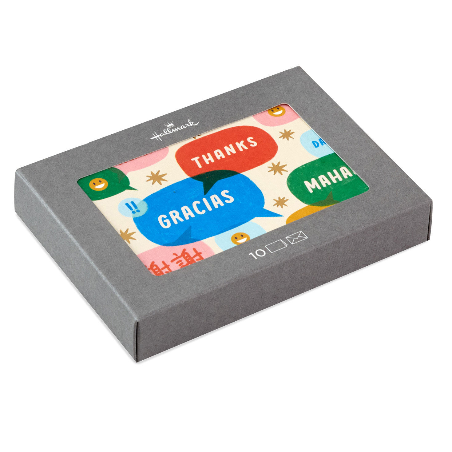 A World of Thanks Boxed Blank Thank-You Notes, Pack of 10