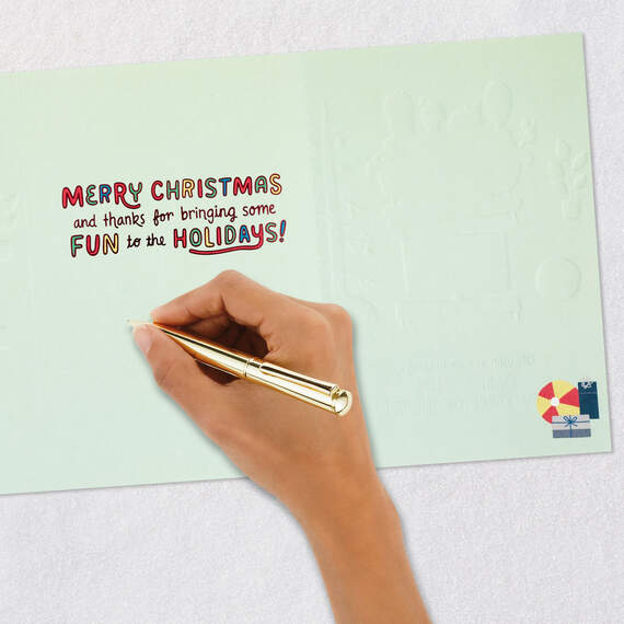 Holiday Season Binge-Watching TV Funny Christmas Card, , large image number 8