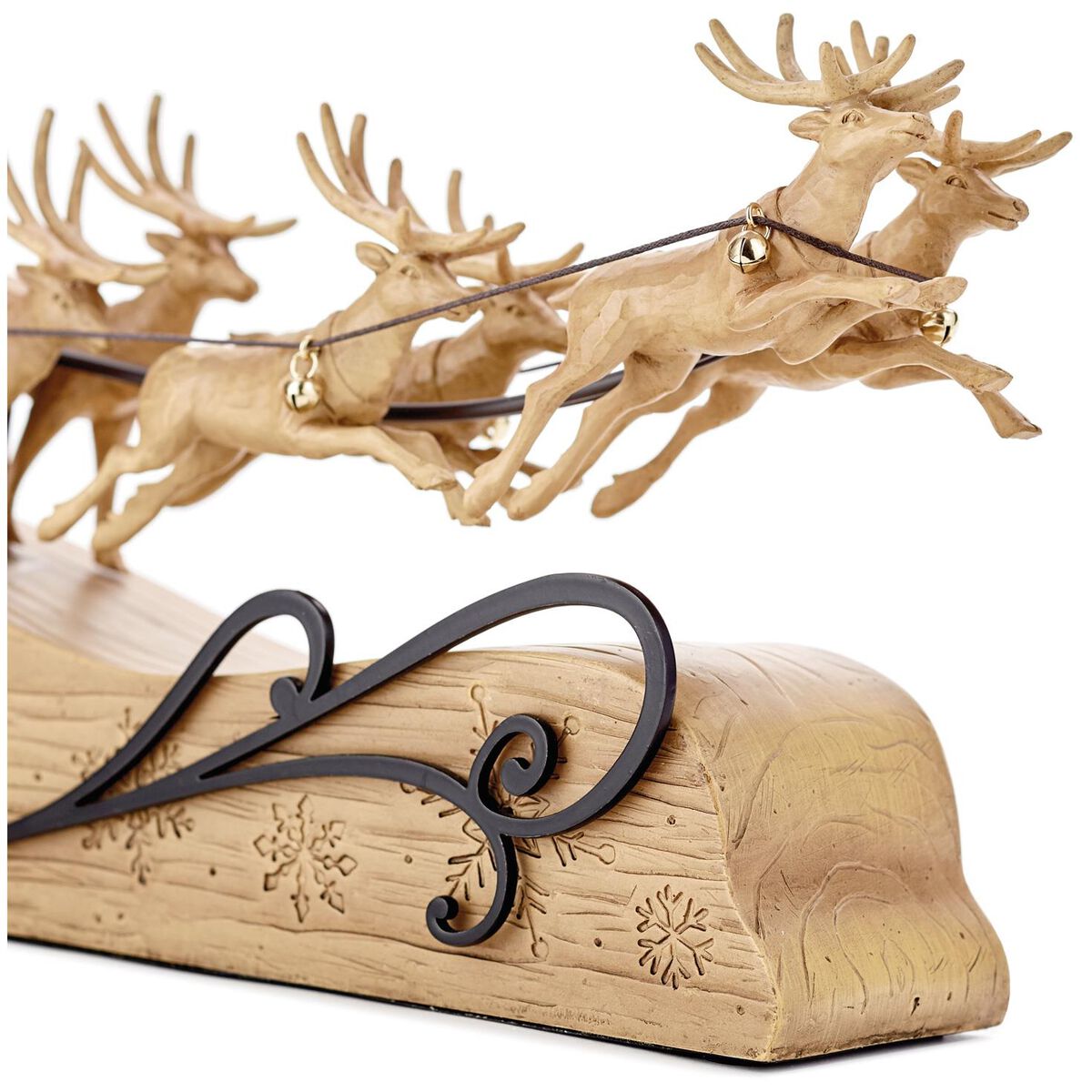 Santa and Reindeer Believe Tabletop Decoration Decorative Accessories