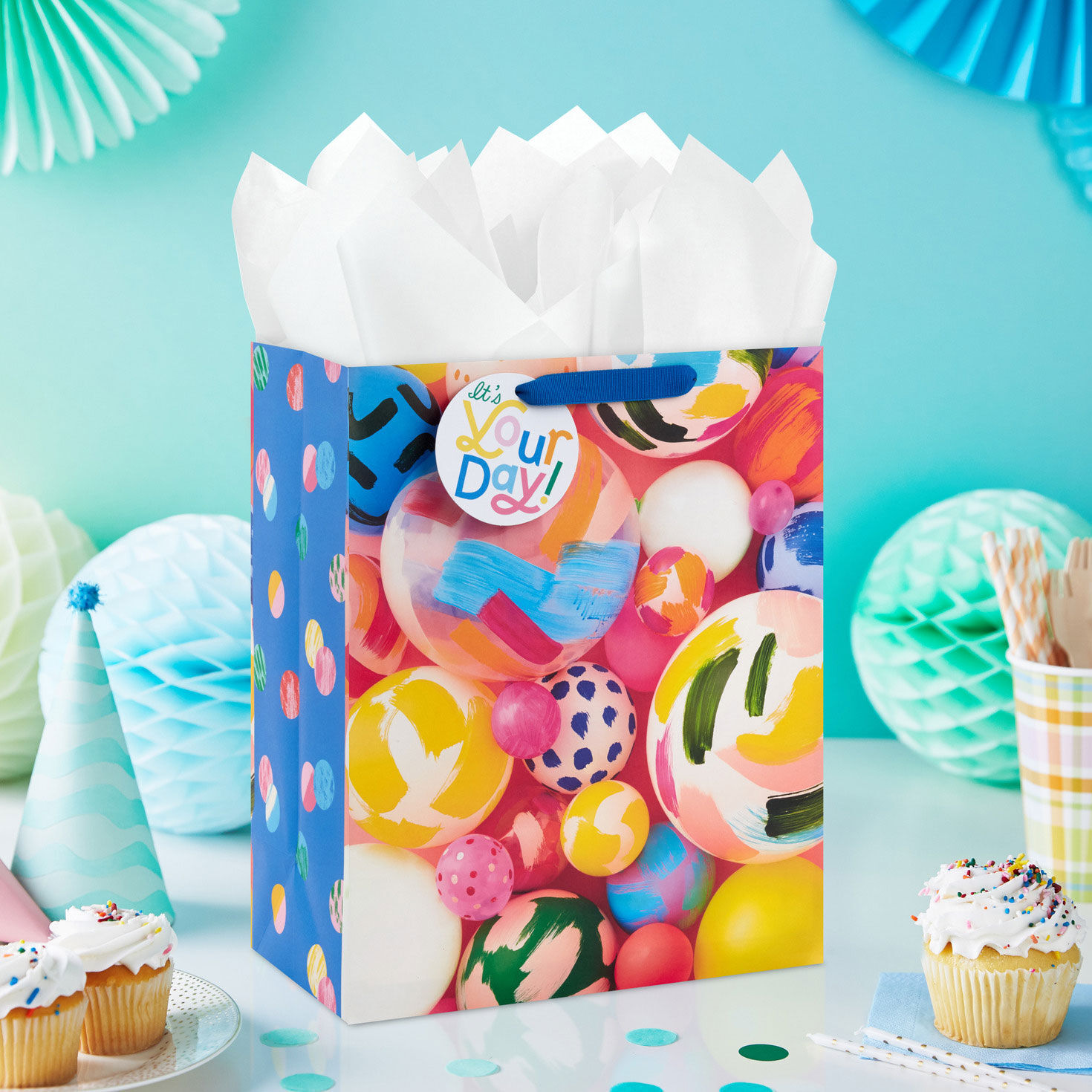 13" Painted Balloons Large Gift Bag for only USD 4.49 | Hallmark