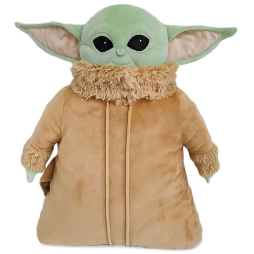 Pillow Pets Disney Star Wars: The Mandalorian Grogu Plush Toy, 16", 