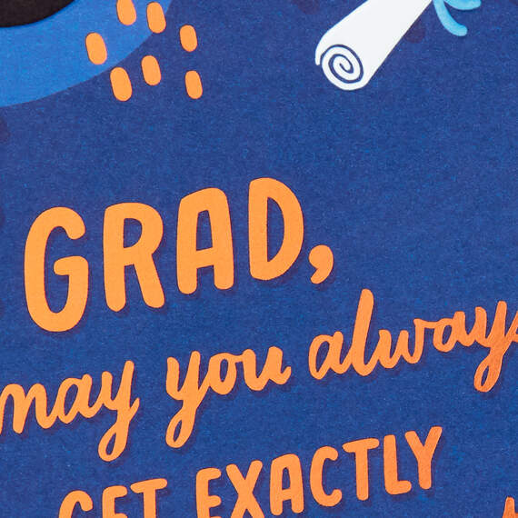 May You Get What You Want Money Holder Graduation Card, , large image number 5