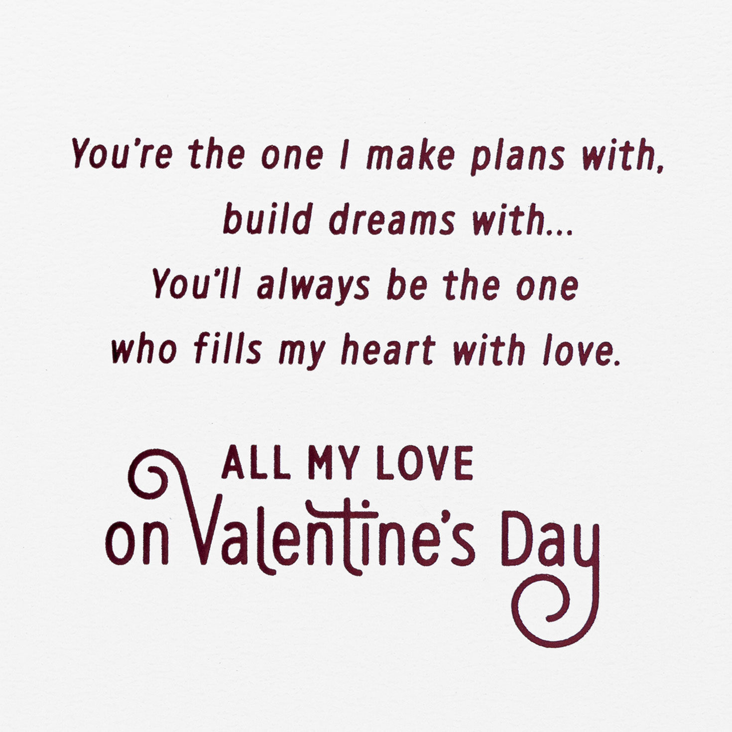 You'll Always Be the One Valentine's Day Card for Wife, , large image number 2