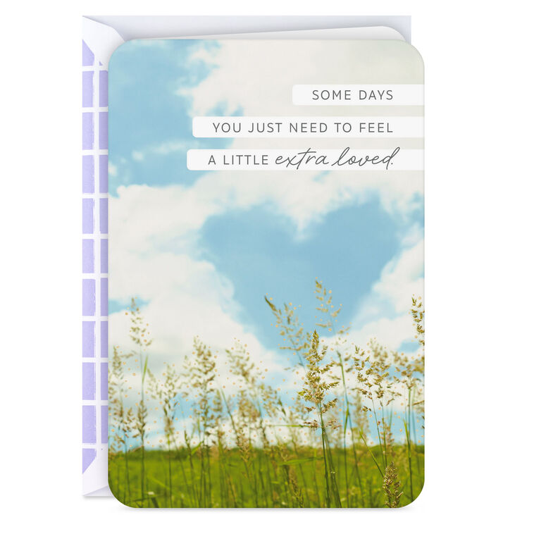 Sending You Extra Love Encouragement Card
