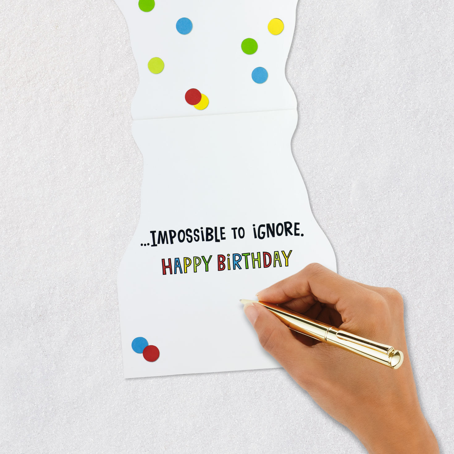 Pug Dog Party Farts Birthday Card Signing card image number 6