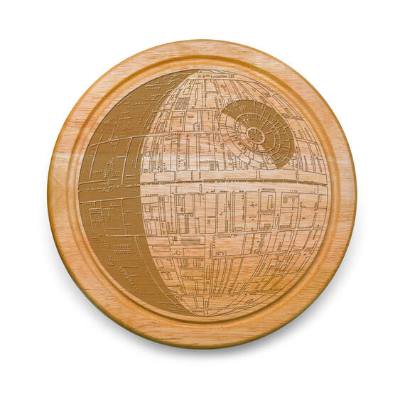 Toscana Star Wars Death Star Cheese Board With Tools, Set of 5