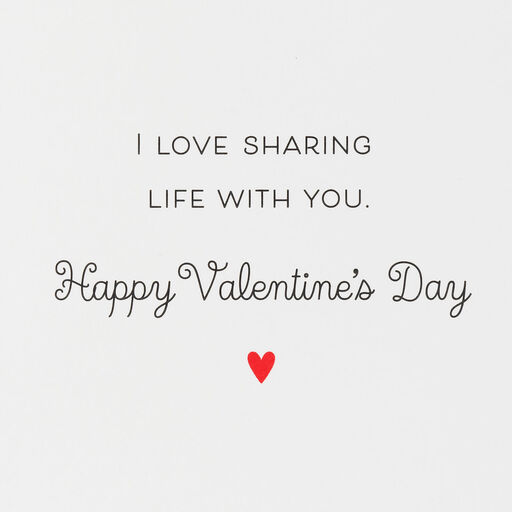 Disney Mickey Mouse and Minnie Mouse Valentine's Day Card for Husband, 
