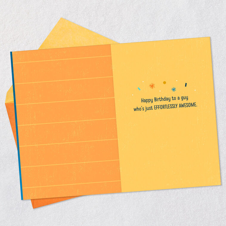 Effortlessly Awesome Birthday Card for Him - Greeting Cards | Hallmark effortlessly-awesome-birthday-card-for-him-greeting-cards-hallmark