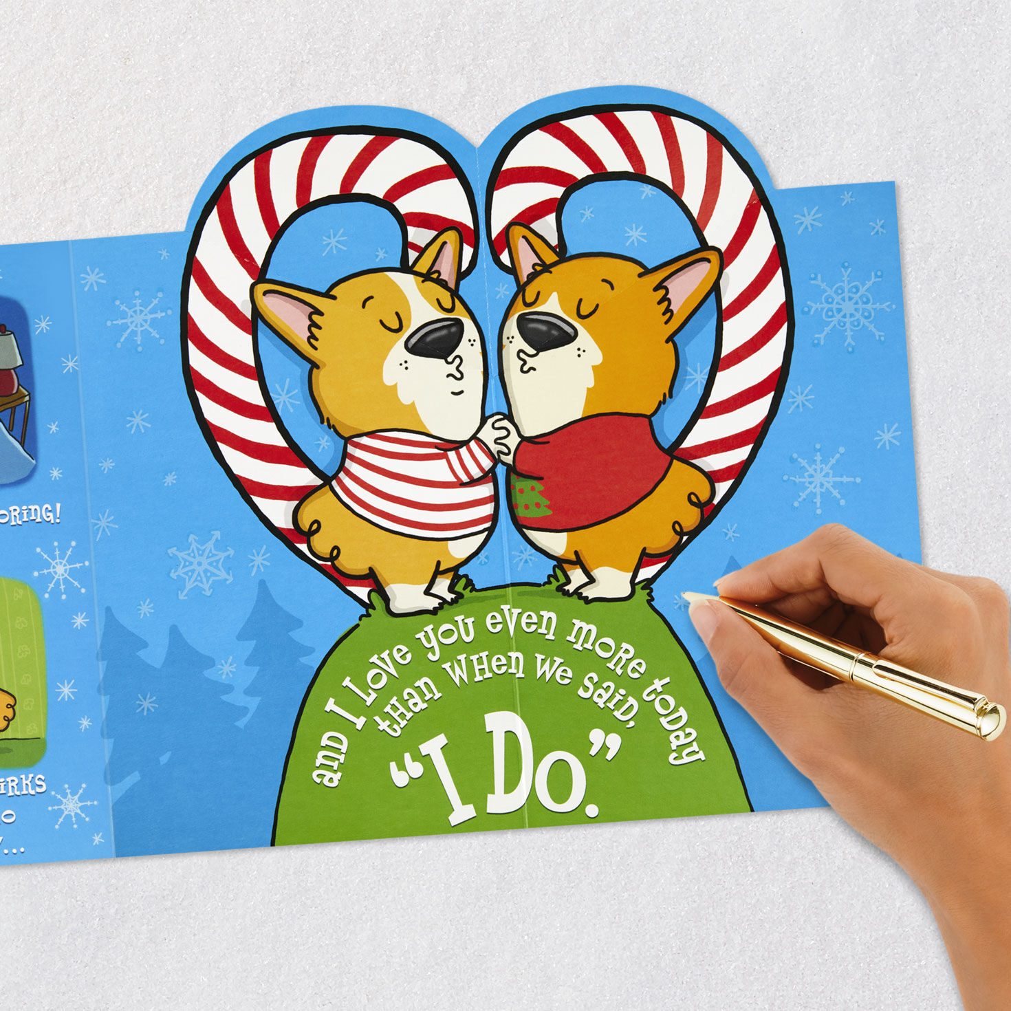 I Love You When Funny Pop-Up Christmas Card for Husband for only USD 5.59 | Hallmark