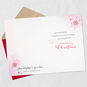 Snowflake on Pink Christmas Card for Wife Open card with envelope image number 4