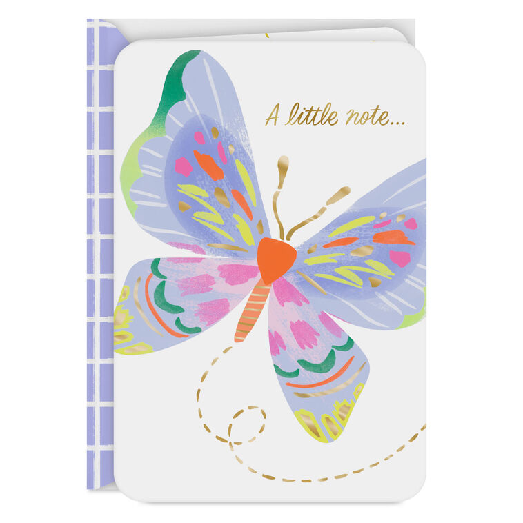 A Little Note to Brighten Your Day Thinking of You Card