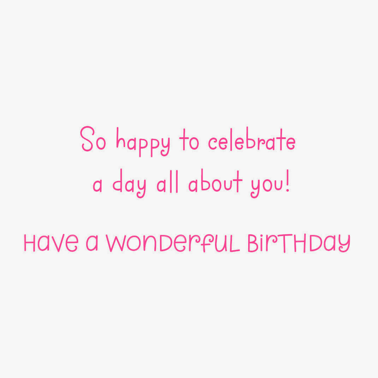 Unicorn and Stars Birthday Card for Granddaughter Sentiment image number 2