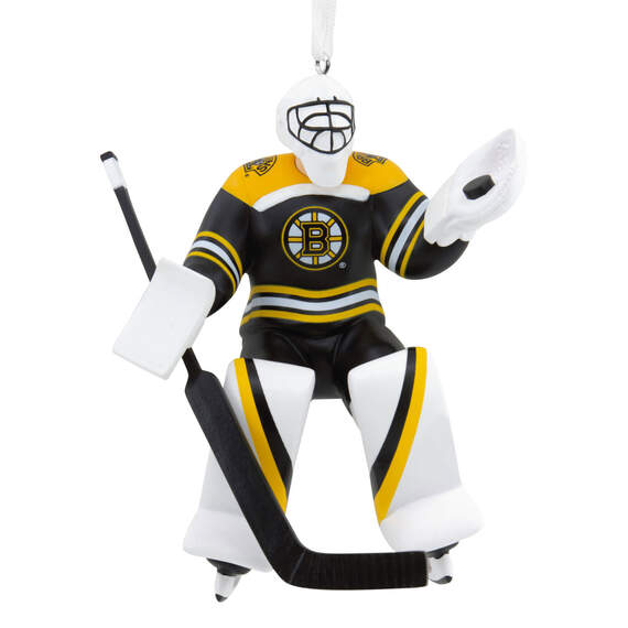 NHL Boston Bruins® Goalie Hallmark Ornament, , large image number 1