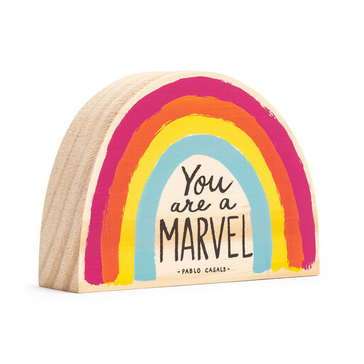 You Are a Marvel Wood Quote Sign, 5.5x4, 