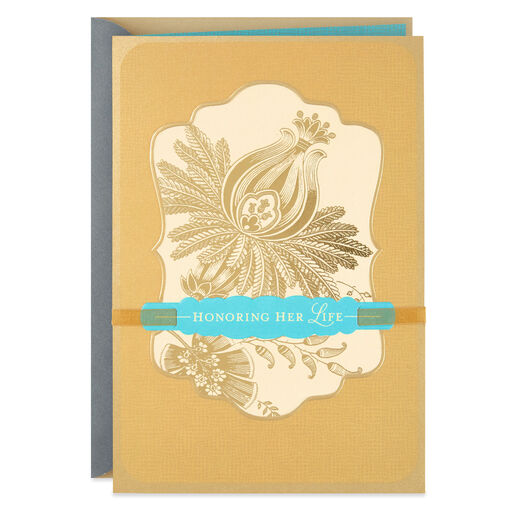 Her Influence Lives On Sympathy Card, 
