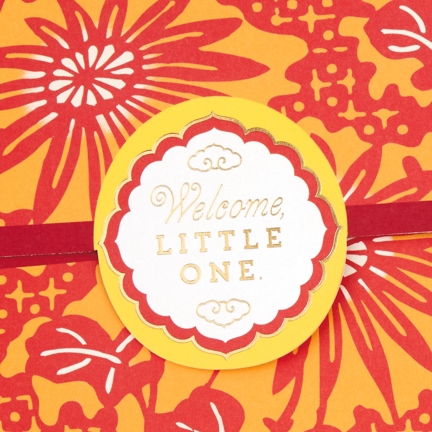 New Baby Card Welcome Little One Chick Card Front Detail image number 6
