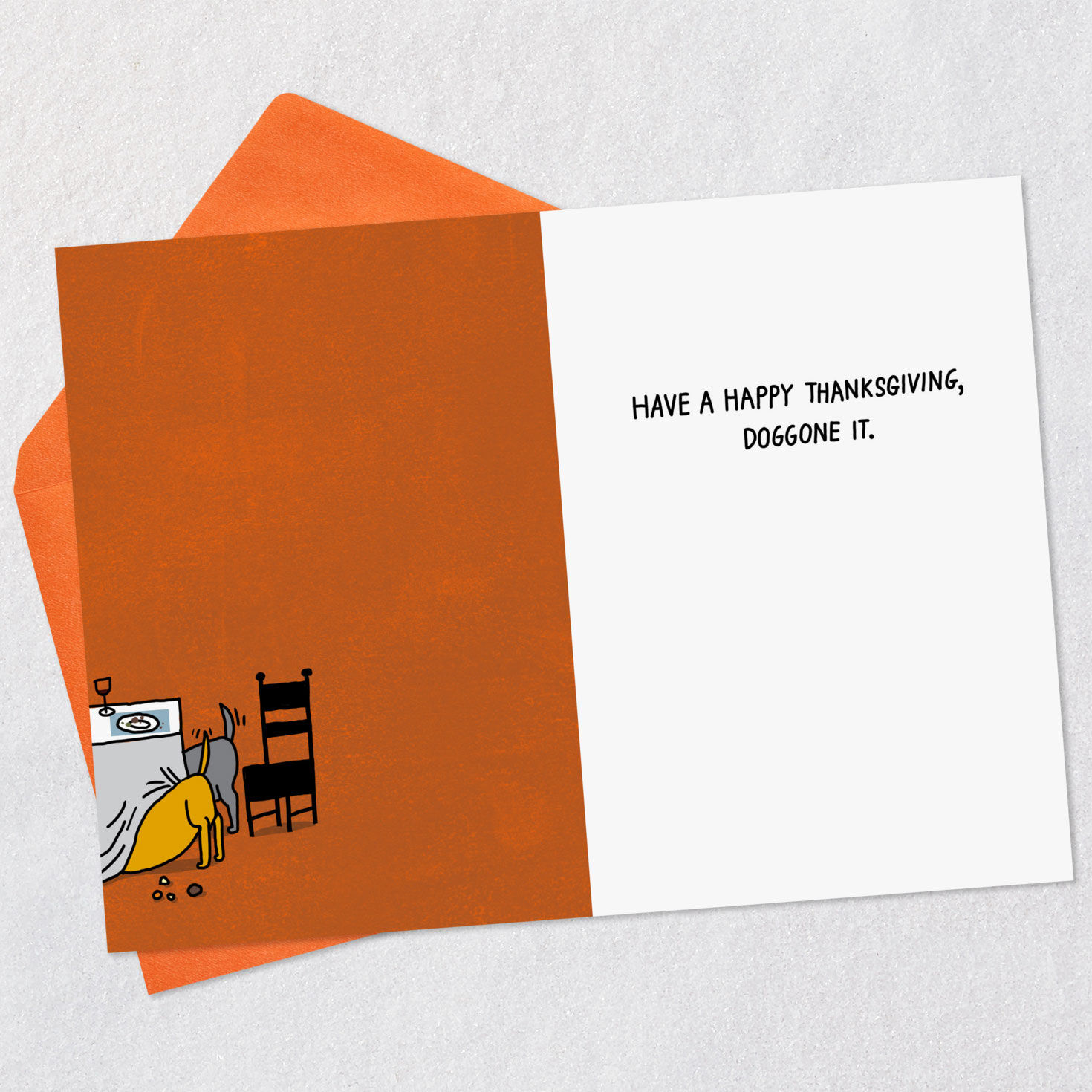 Canine Thanksgiving Funny Thanksgiving Card for only USD 3.49 | Hallmark