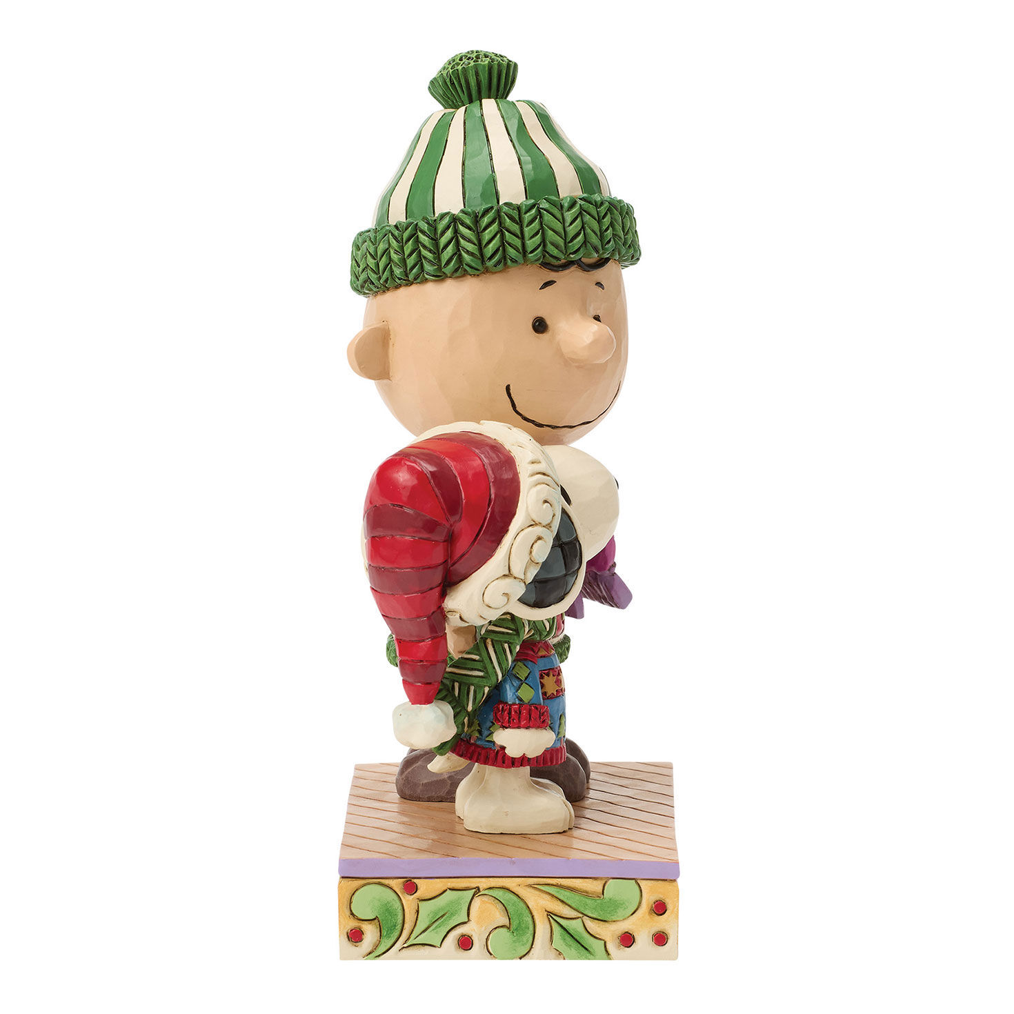 Jim Shore Charlie Brown and Snoopy in Sweaters Statue side image number 4