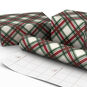 Festive Red and Green Plaid Christmas Wrapping Paper Wrapped pkg image number 2