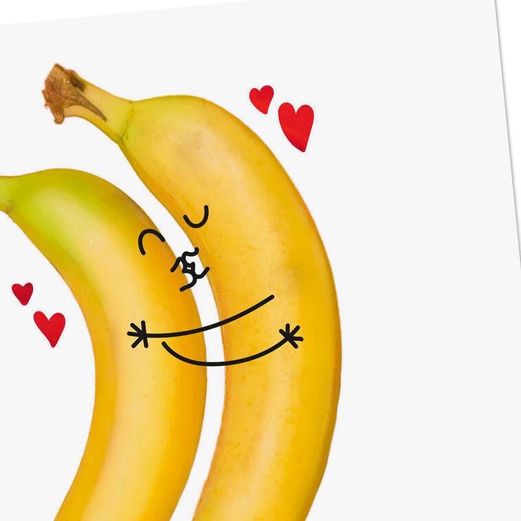 Bananas In Love Funny Wife Birthday Card Card Front Detail image number 4