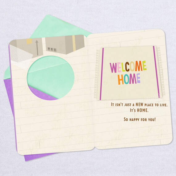 Welcome Mat New Home Congratulations Card, , large image number 3