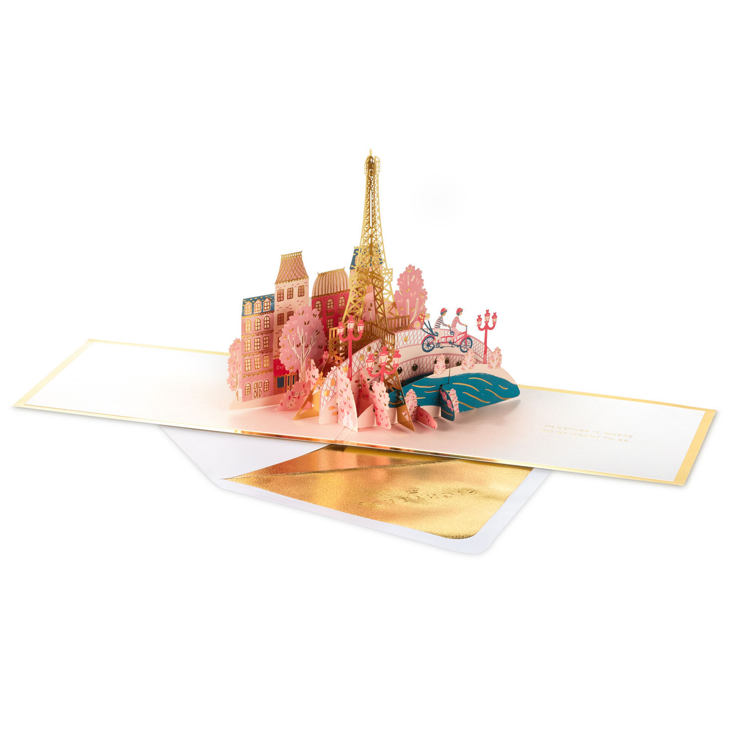 Eiffel Tower Meant to Be Pop-Up Love Card for only USD 12.99 | Hallmark