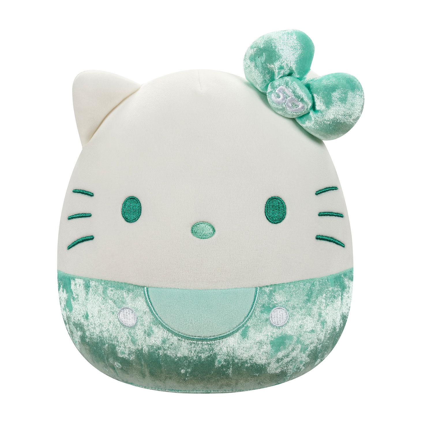 8" Squishmallows Sanrio Teal Hello Kitty Little Plush