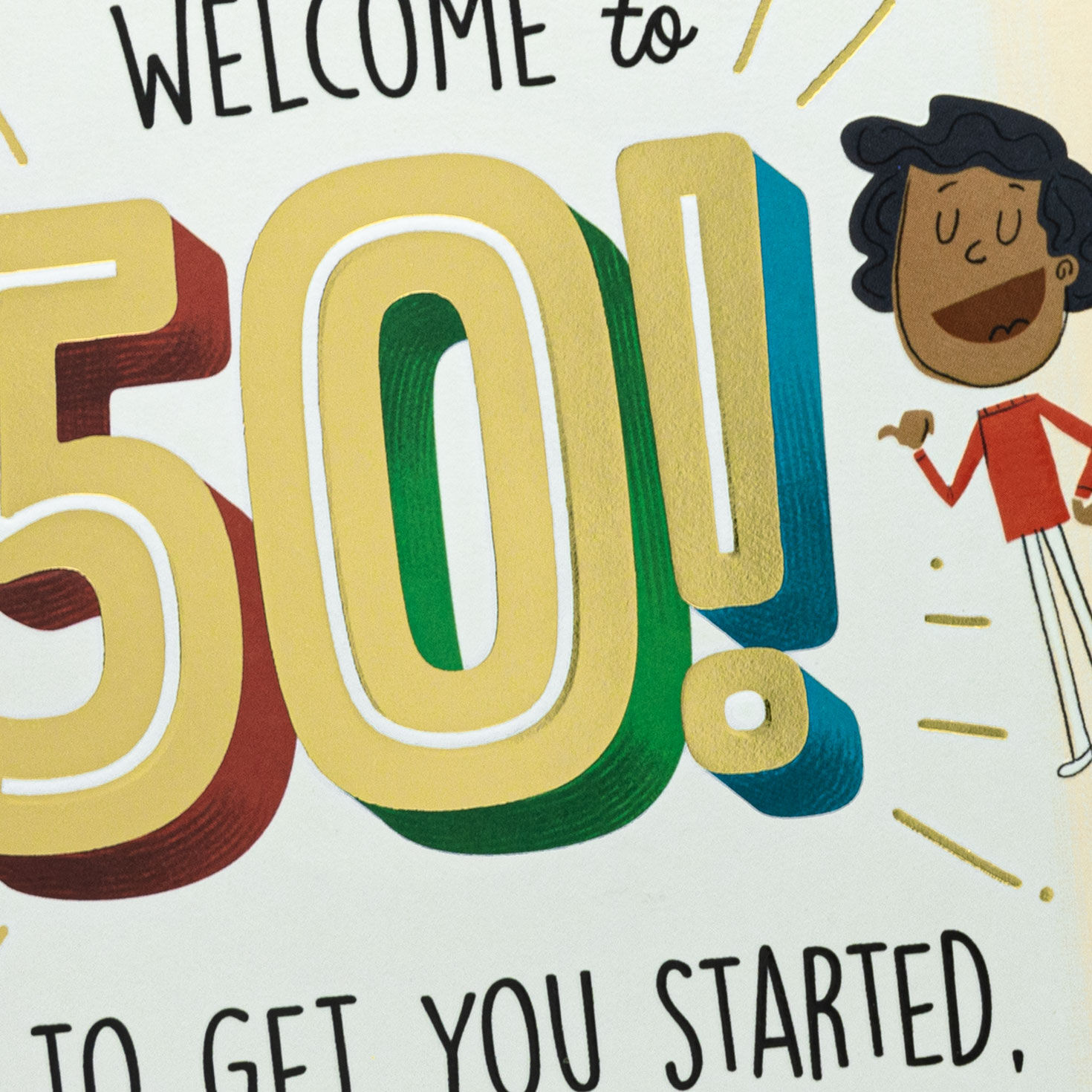 Complaint List Funny Pop-Up 50th Birthday Card Card Front Detail image number 5