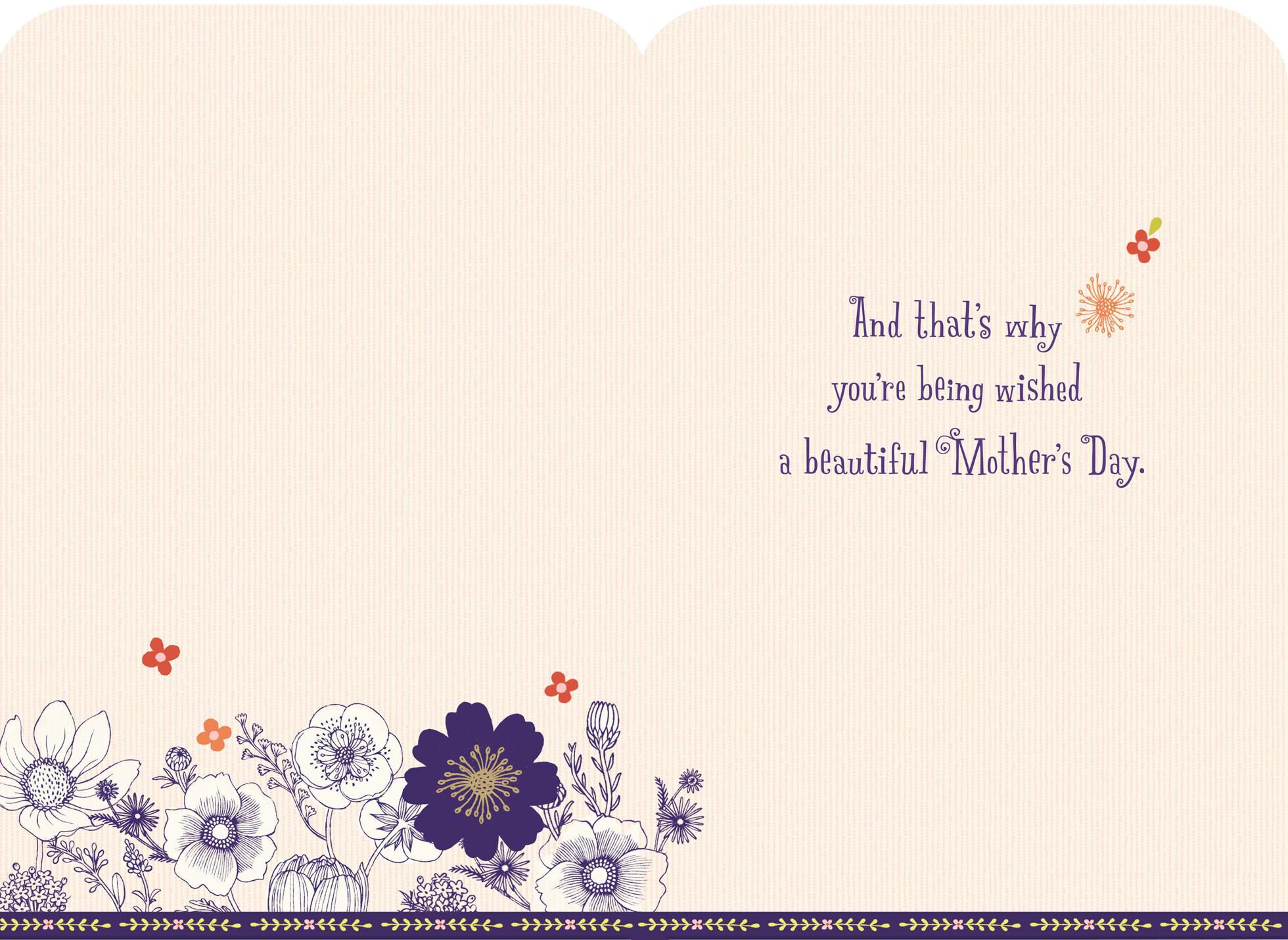 Like a Daughter Mother's Day Card