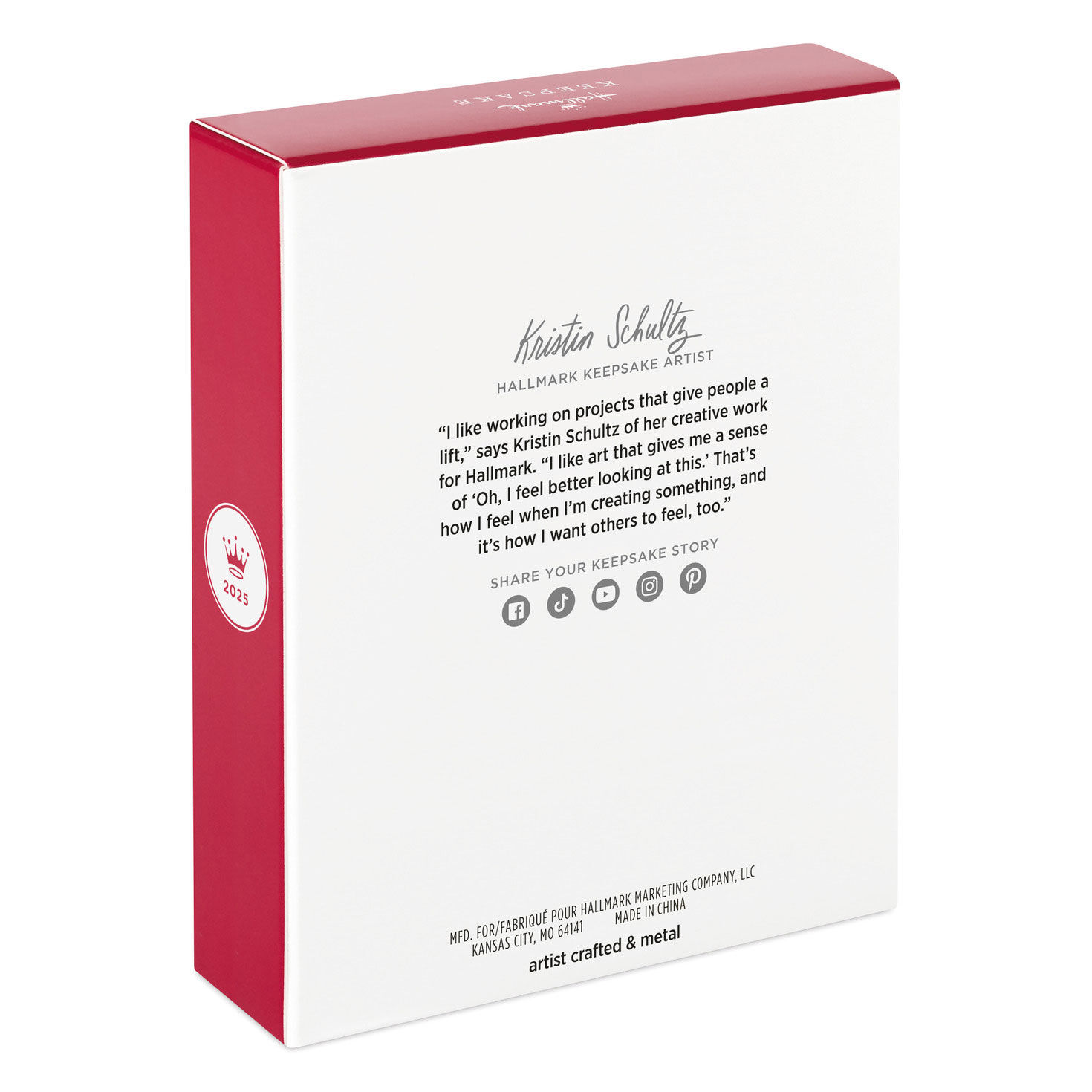 Mom's Love Shines Metal Ornament, , large image number 7