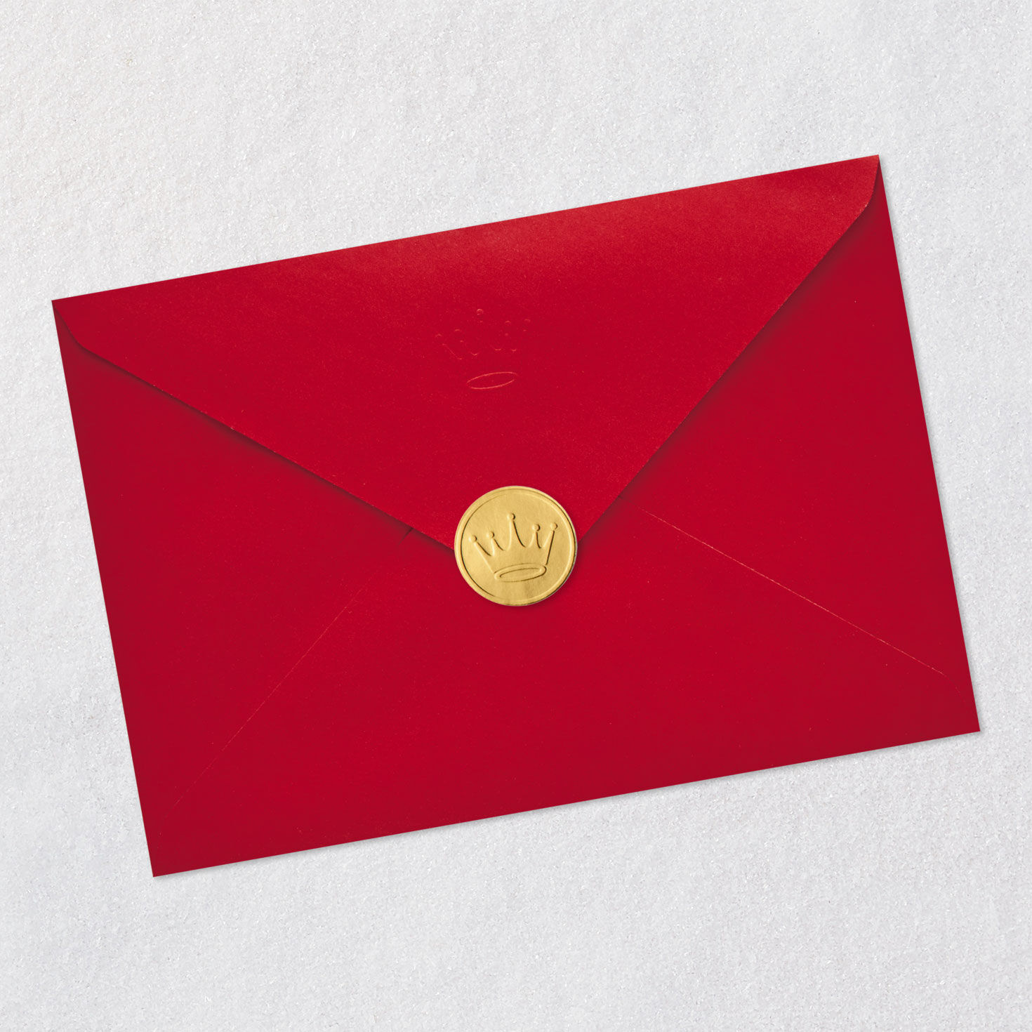 American Flag Veterans Day Card Envelope Back with Seal image number 8