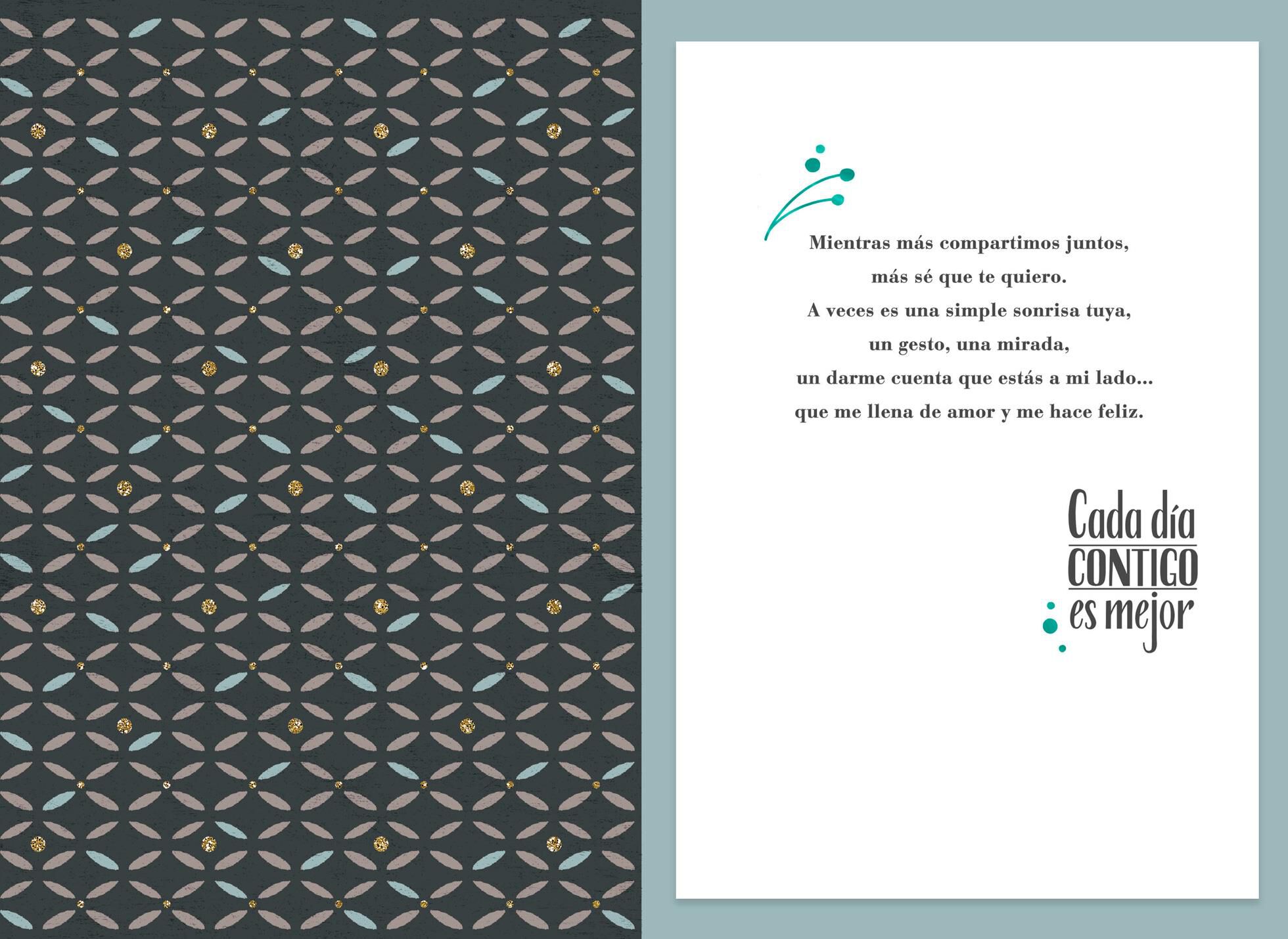 Every Day With You Is Better Spanish-Language Love Card