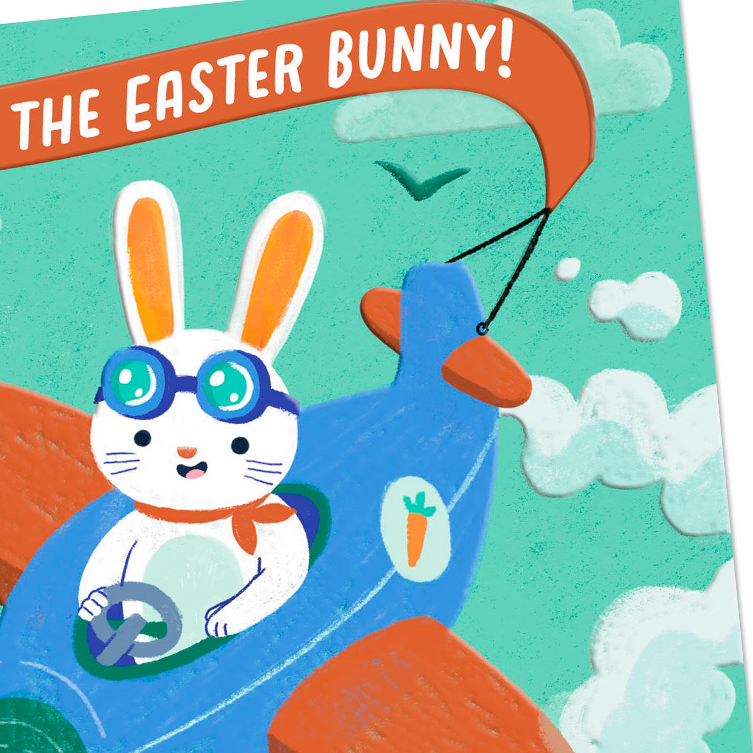 Blue Skies and Happiness Easter Card for Kids, , large image number 4