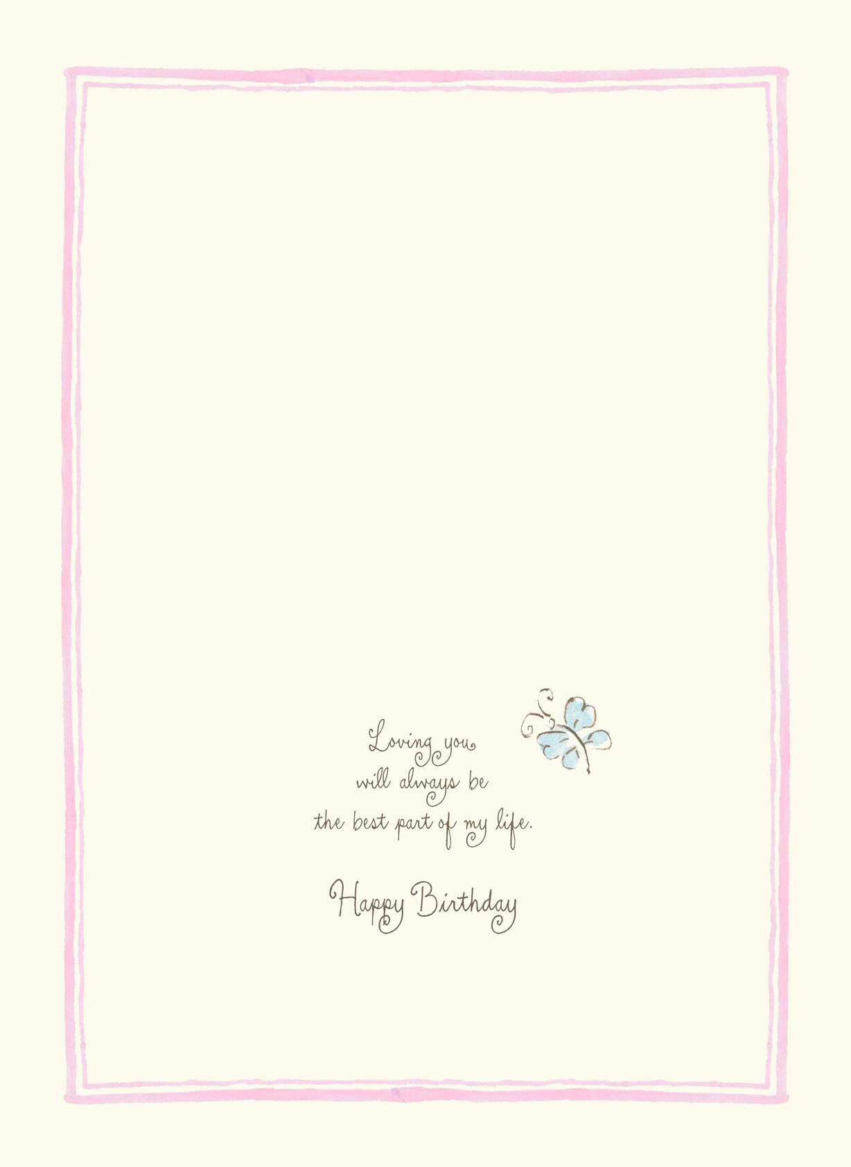 Dena Designs Watercolor Flowers Romantic Birthday Card Greeting Cards
