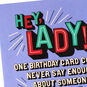 Cartoon Lady Birthday Card With Mini-Cards for Her Card Front Detail image number 7