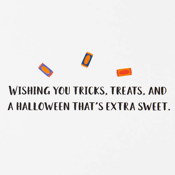 Tricks and Treats Extra Sweet Halloween Card, , large image number 2