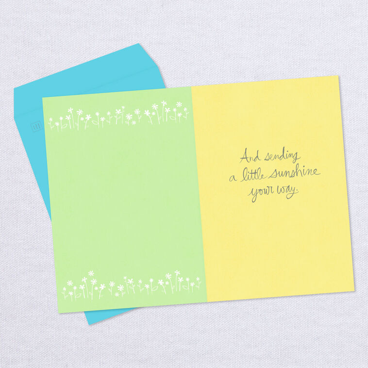 16" Ray of Sunshine Jumbo Encouragement Card, , large image number 3