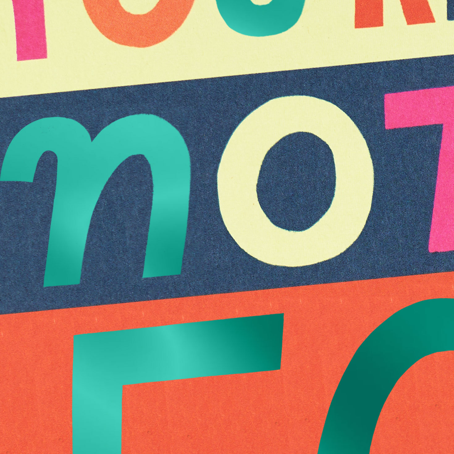 You're Not 50 Lettering Funny 50th Birthday Card Card Front Detail image number 4