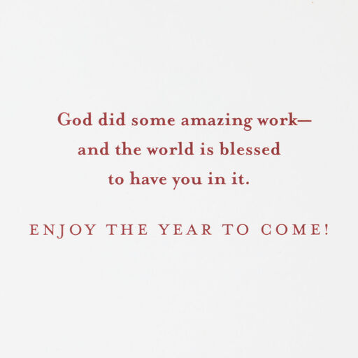 You're a Blessing Religious Birthday Card for Brother, 