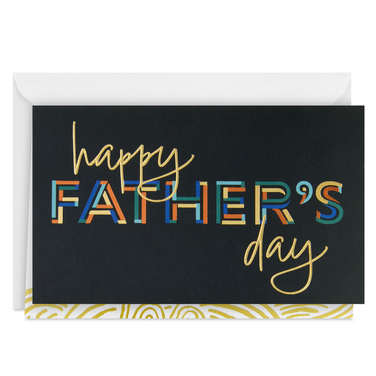 Thanks for Showing Me the Way Father's Day Card for Dad