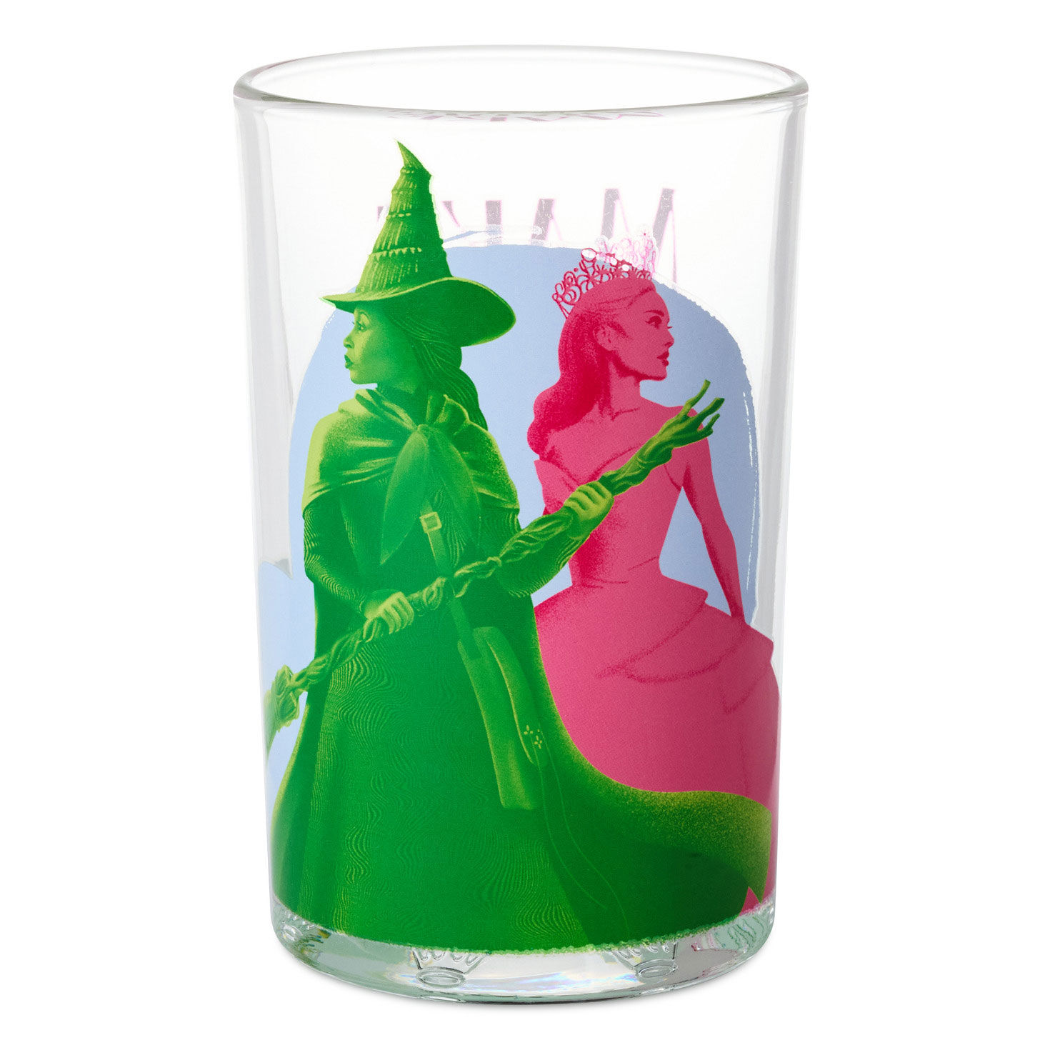 Wicked Elphaba and Glinda Collectible Drinking Glass, 13.5 oz.