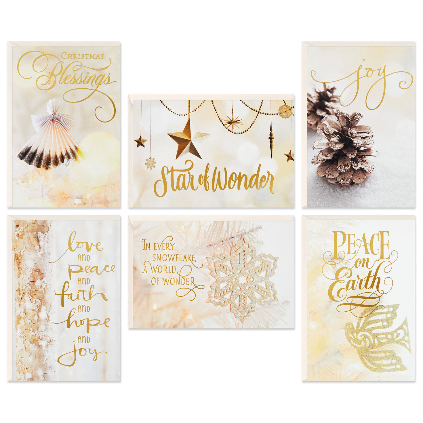 Wintry Blessings Assorted Boxed Christmas Cards, Pack of 24 for only USD 14.99 | Hallmark