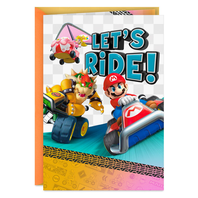 Nintendo Mario Kart™ Let's Ride Birthday Card