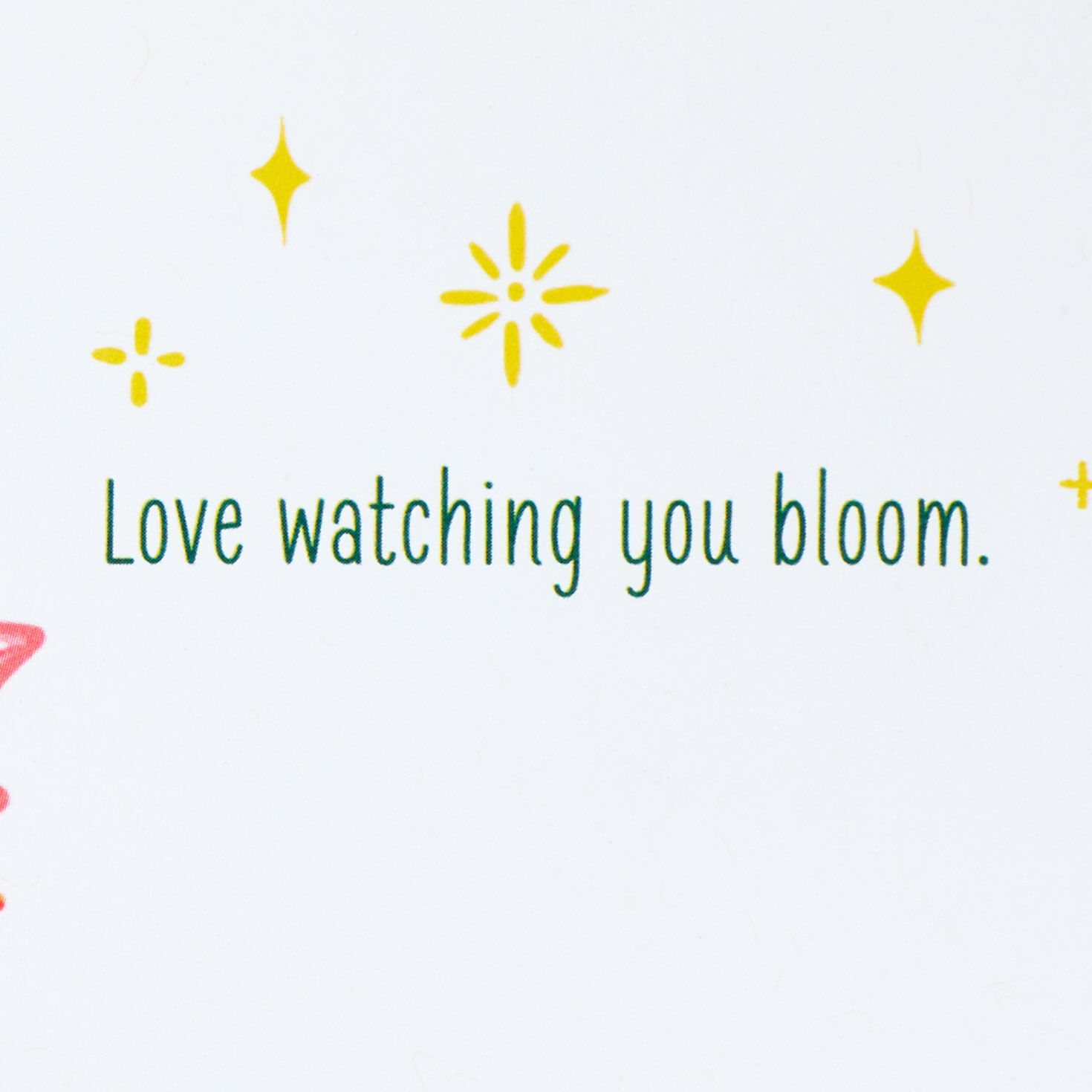 Love Watching You Bloom Card, , large image number 2