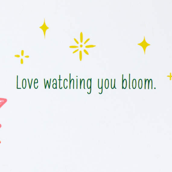 Love Watching You Bloom Card, , large image number 2