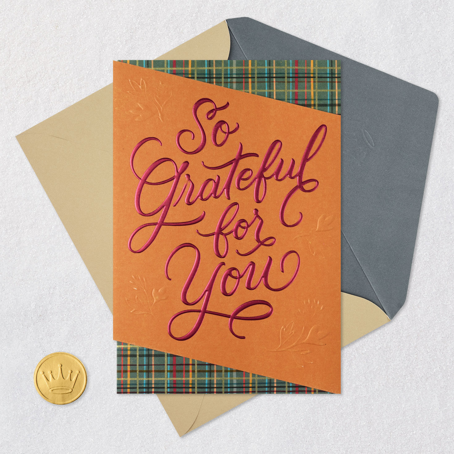 So Grateful for You Thanksgiving Card for only USD 4.99 | Hallmark
